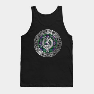 Clan Sutherland Crest & Tartan Knot Tank Top